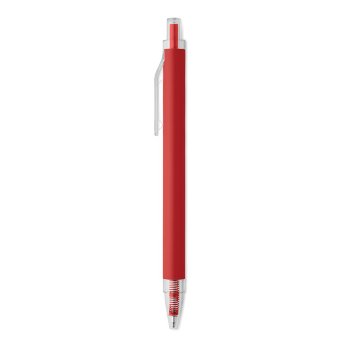 Penna a sfera in alluminio Rosso item picture open