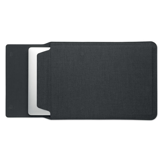 16 inch felt laptop sleeve Nero item picture side