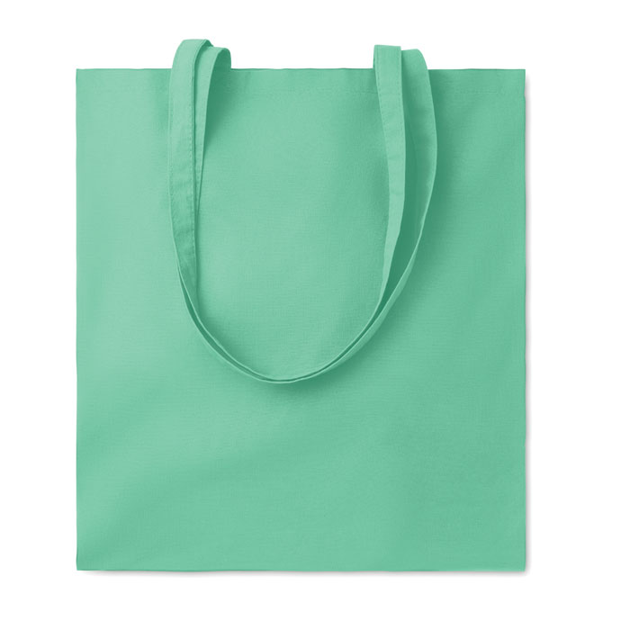 140gr/m² cotton shopping bag Verde Menta item picture front