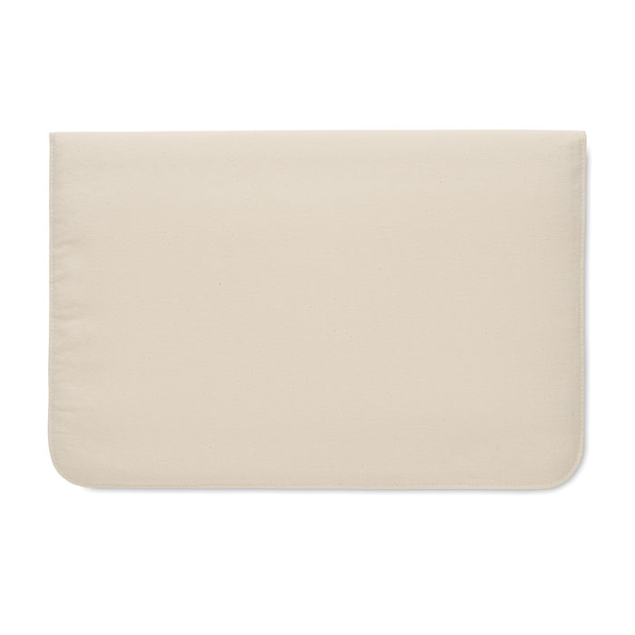 15 inch 220 gr/m² cotton pouch Beige item picture back