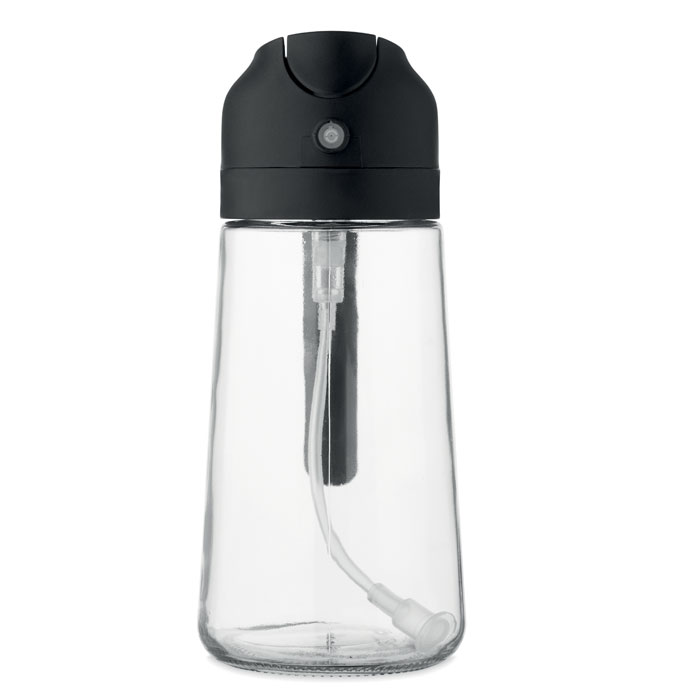 Oliera e spruzzatore in vetro Nero item picture 3