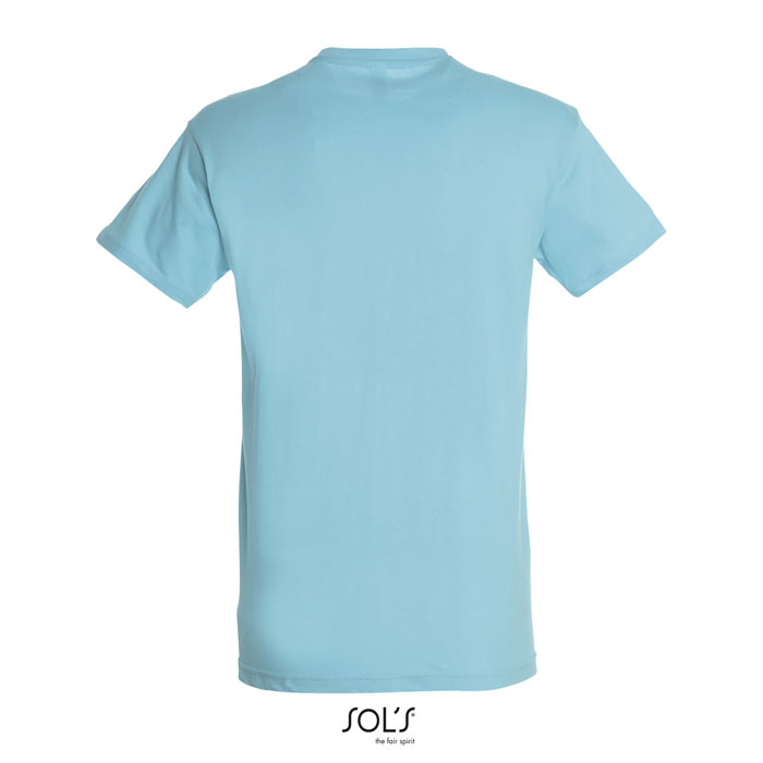 T Shirt REGENT Uni 150g Blu Atollo item picture back