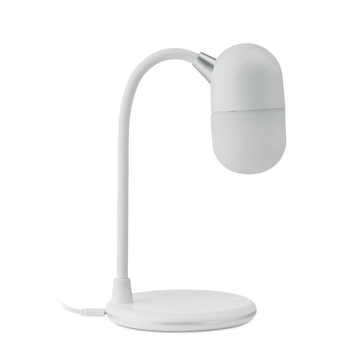 Lampada caricatore wireless white item picture top