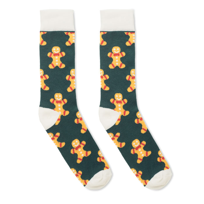 Pair of Christmas socks L Giallo item picture side