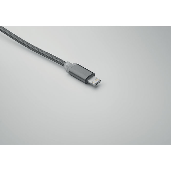 4 in 1 charging cable type C Titanio item ambiant picture