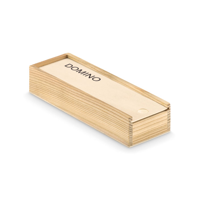 Domino wood item picture side