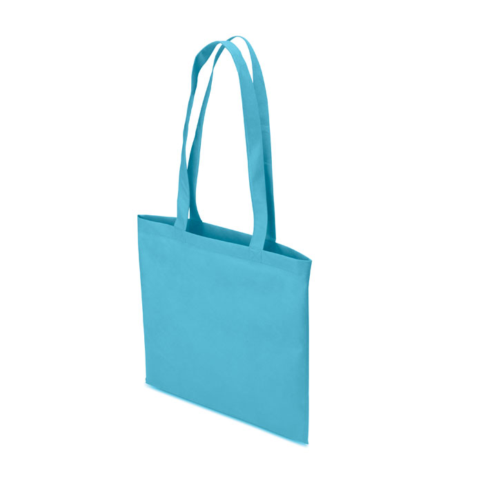 80gr/m² nonwoven shopping bag Turchese item picture back