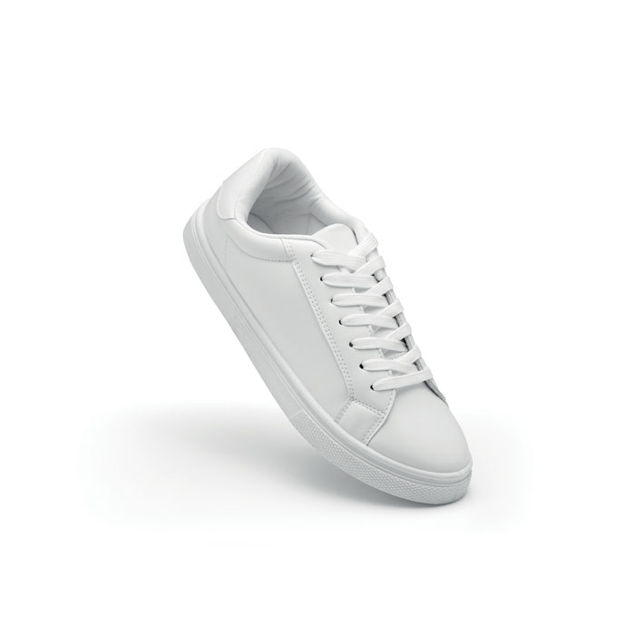 Sneakers in PU 37 Bianco item picture side