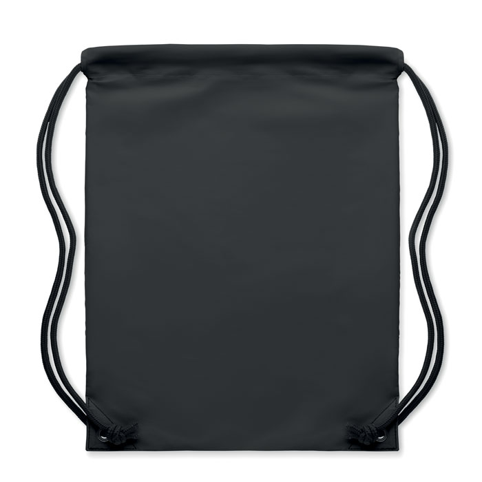 Brightning drawstring bag Blu item picture back