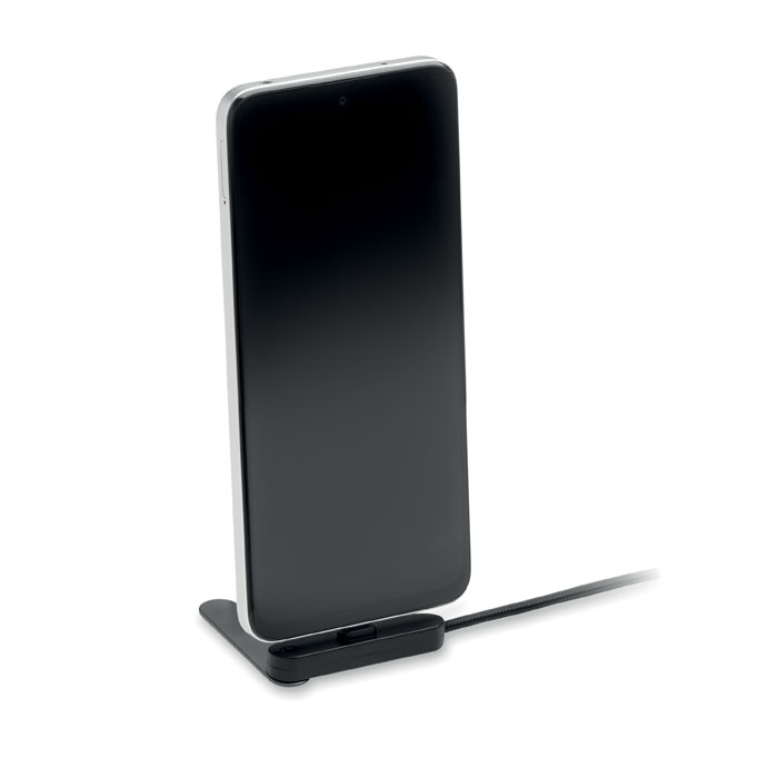 Supporto telefono con cavo Nero item picture open