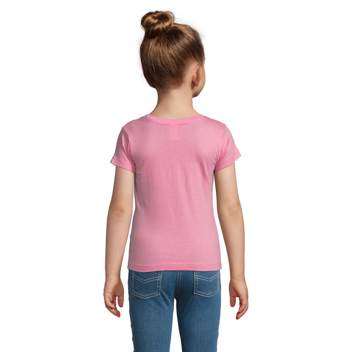 CHERRY GIRLS T-SHIRT 150 Rosa Orchidea item picture back