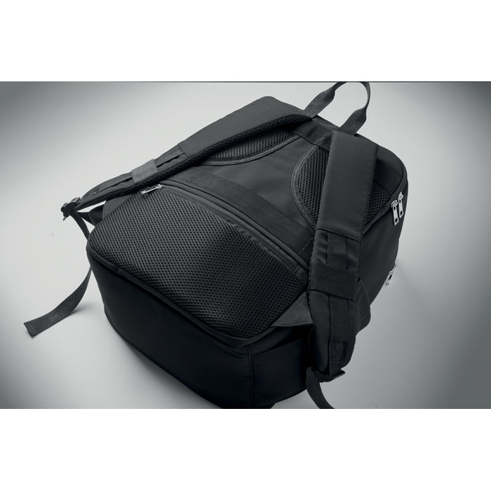 Zaino in nylon 20L Nero item picture open