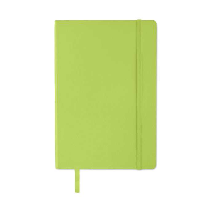 Notebook A5 riciclato Lime item picture side