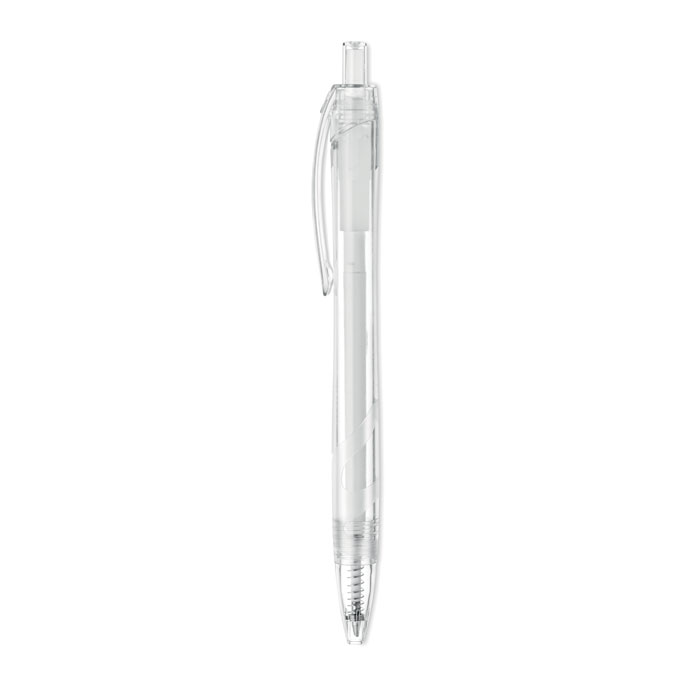 RPET push ball pen Trasparente item picture back