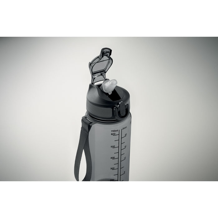 Bottiglia sport 700ml Grigio Trasparente item picture 6