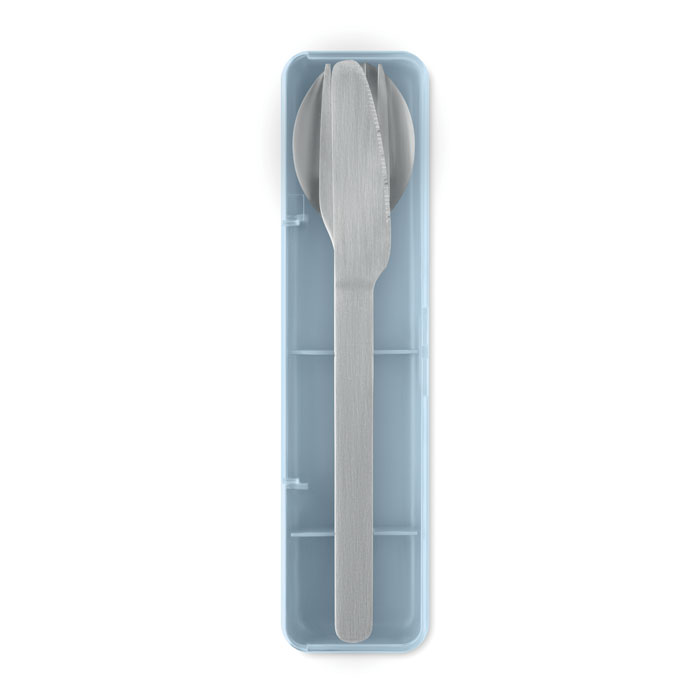 Set posate in acciaio inox Blu Bambino item picture back