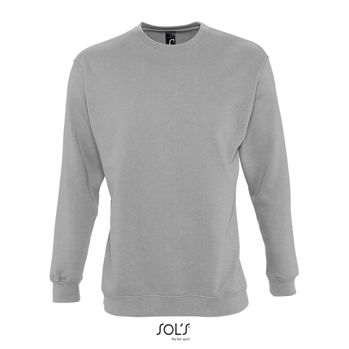 NEW SUPREME SWEATER 280g grey melange item picture front