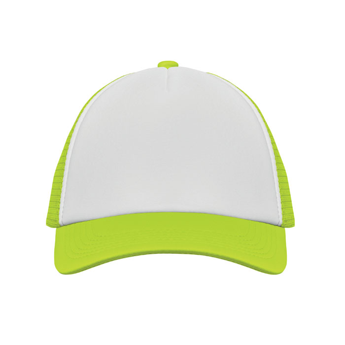 Cappello camionista Bianco/Giallo Neon item picture top