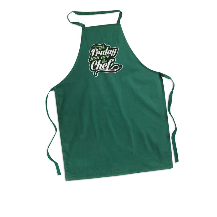 Kitchen apron in cotton Verde item picture printed