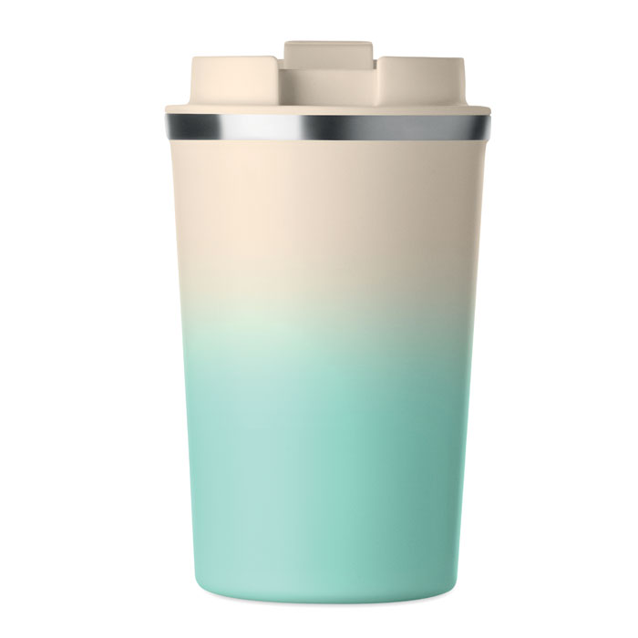 Bicchiere doppio strato 350 ml Verde Menta item detail picture