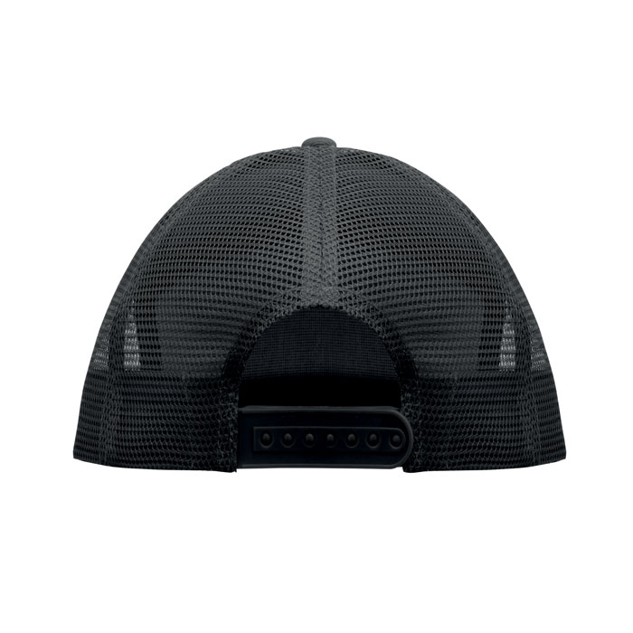 7 panel flat visor cap Nero item picture side