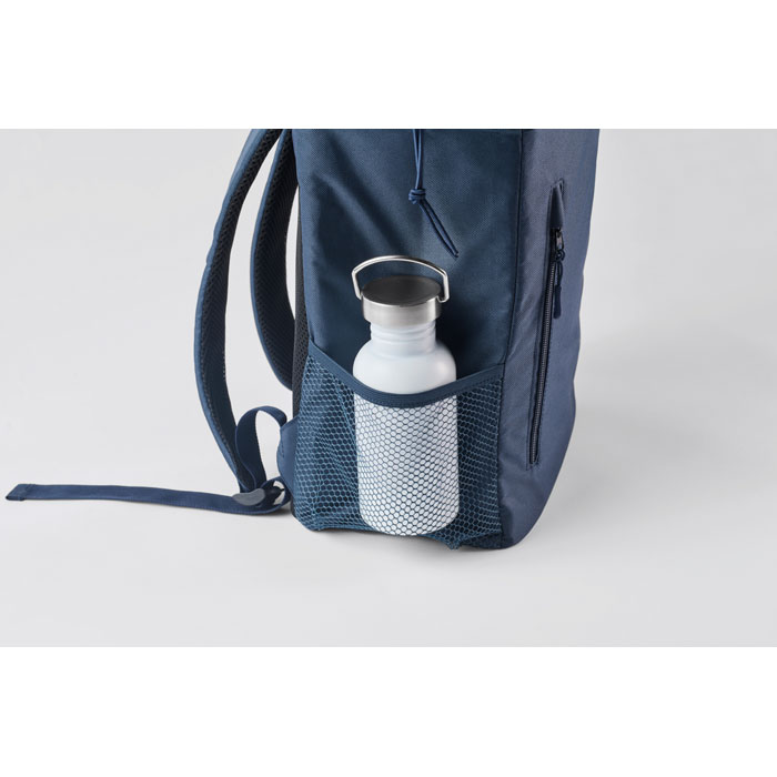 Cooler backpack in 600D RPET Blu item picture 2