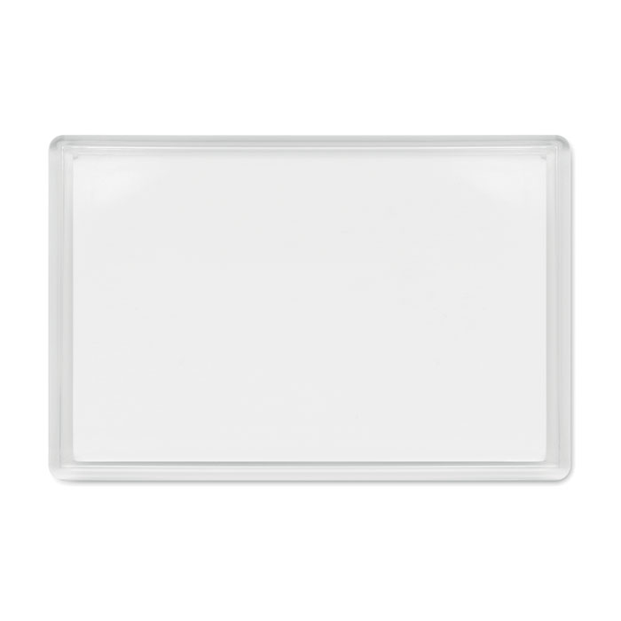 Acrylic photo magnet rectangular Trasparente item picture top