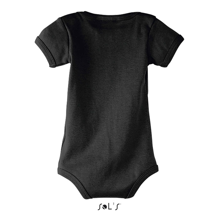 BAMBINO-BABY BODYSUIT-180g Nero / Nero Opaco item picture back