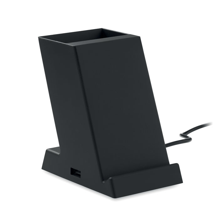 Caricabatterie wireless 15W Nero item picture front