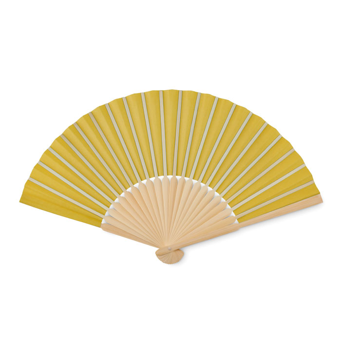 Manual hand fan Giallo item picture side