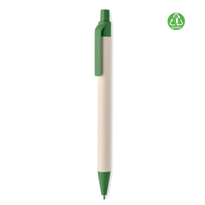 Penna a sfera in carta green item picture front