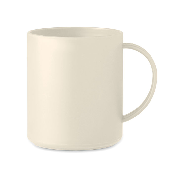 Reusable mug 300 ml Beige item picture front