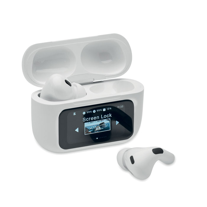 ABS TWS earbuds Bianco item picture front