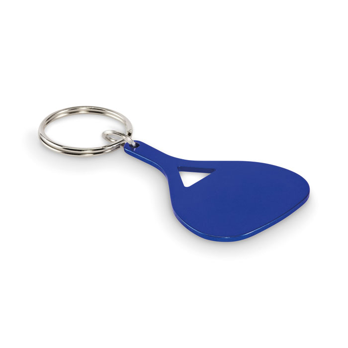 Aluminium key ring Blu item picture front