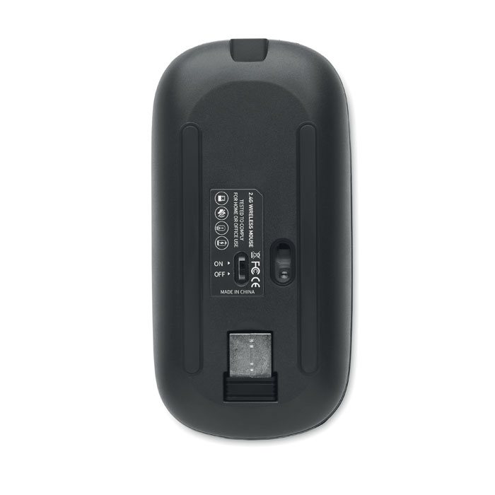 Rechargeable wireless mouse Nero item picture back