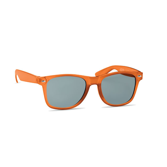 Sunglasses in RPET Arancio Trasparente item picture front