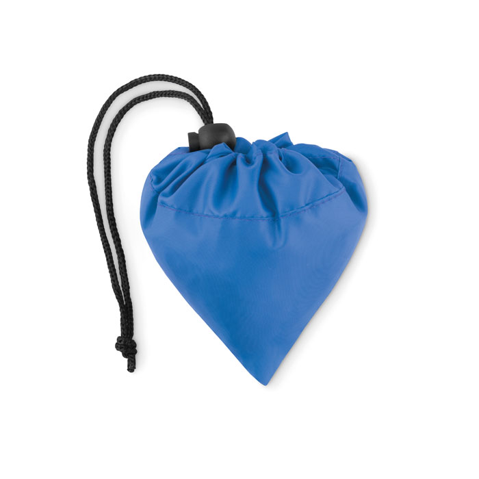Foldable RPET shopping bag Blu Royal item picture top