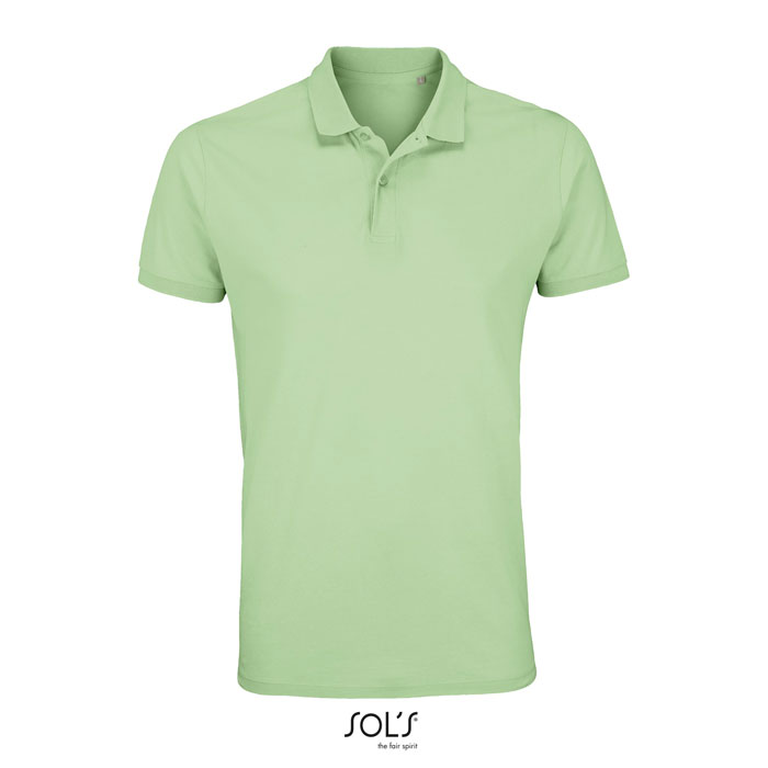 PLANET MEN Polo 170g Frozen Green item picture front