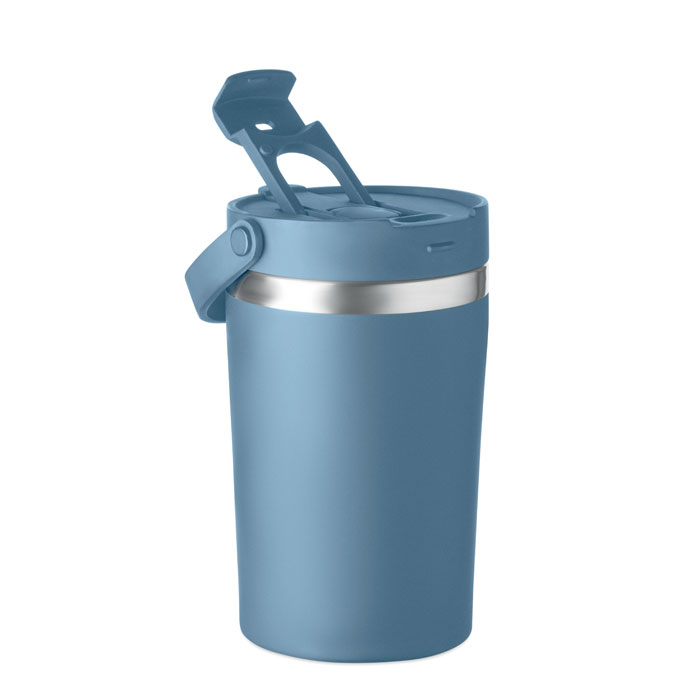 Bicchiere doppio strato 350 ml Petrolio item picture back