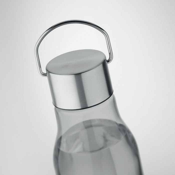 RPET bottle with PP lid 600 ml Grigio Trasparente item detail picture