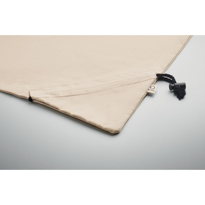 Foldable shopping bag 140 gr/m² Beige item detail picture