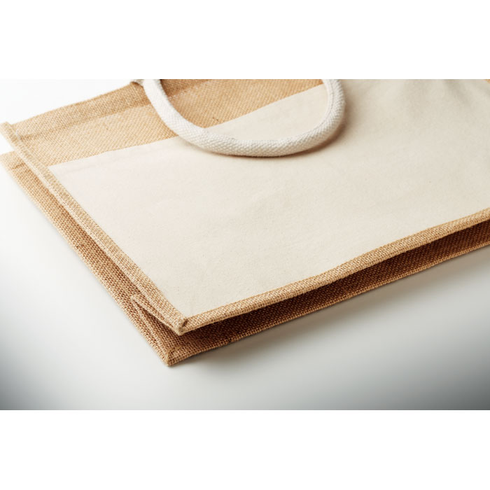 Shopper in iuta Beige item detail picture