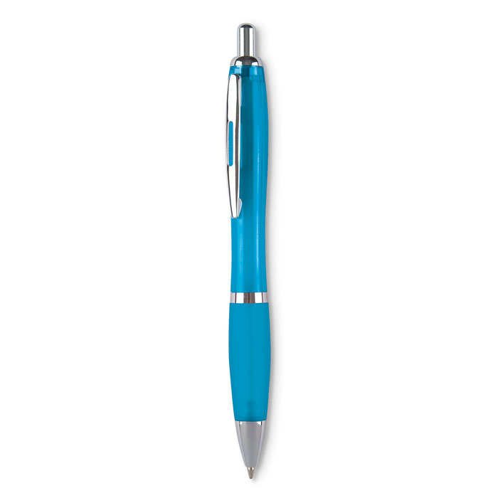 Riocolor Ball pen in blue ink turquoise item picture back