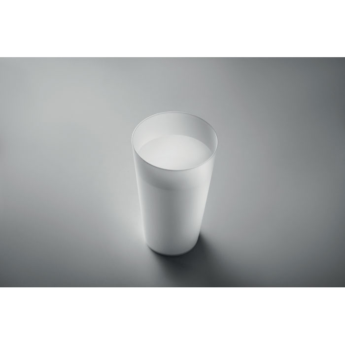 Tazza per eventi 500ml Bianco item ambiant picture