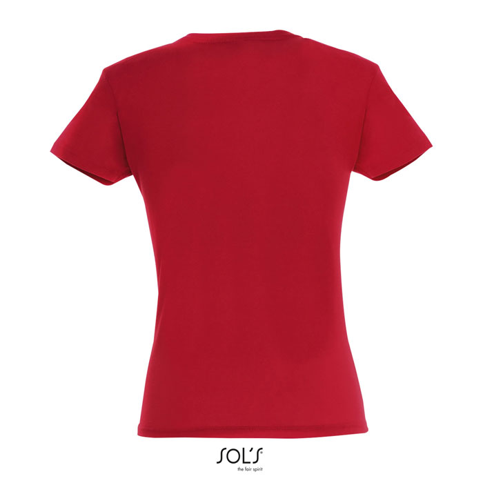 MISS WOMEN T-SHIRT 150g red item picture back