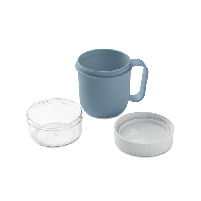 Tazza on the go in PP 450 ml Petrolio item picture open