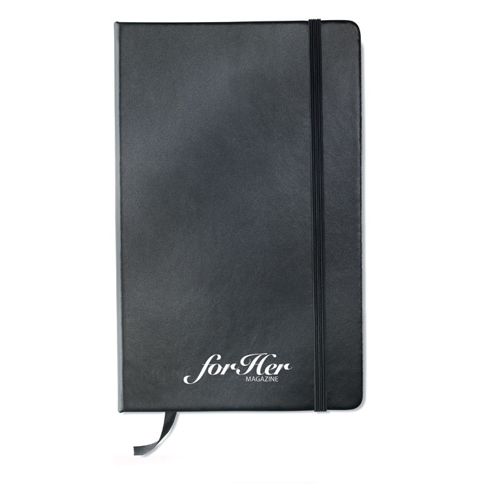 Notebook A5 a righe black item picture printed