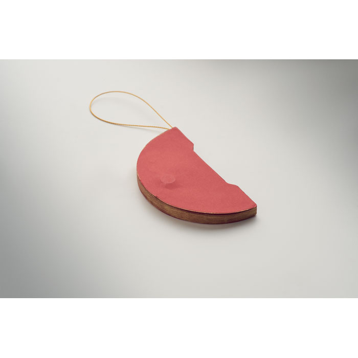 Appendiabiti carta pieghevole Rosso item picture open