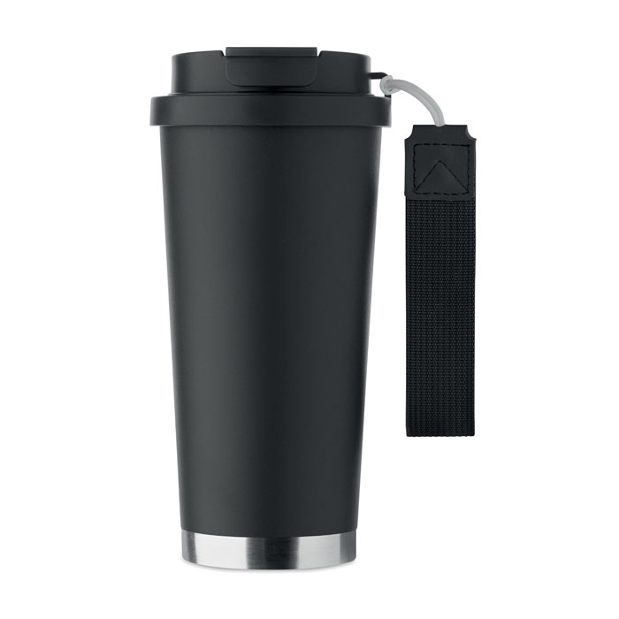 Double wall tumbler 500ml Nero item picture top