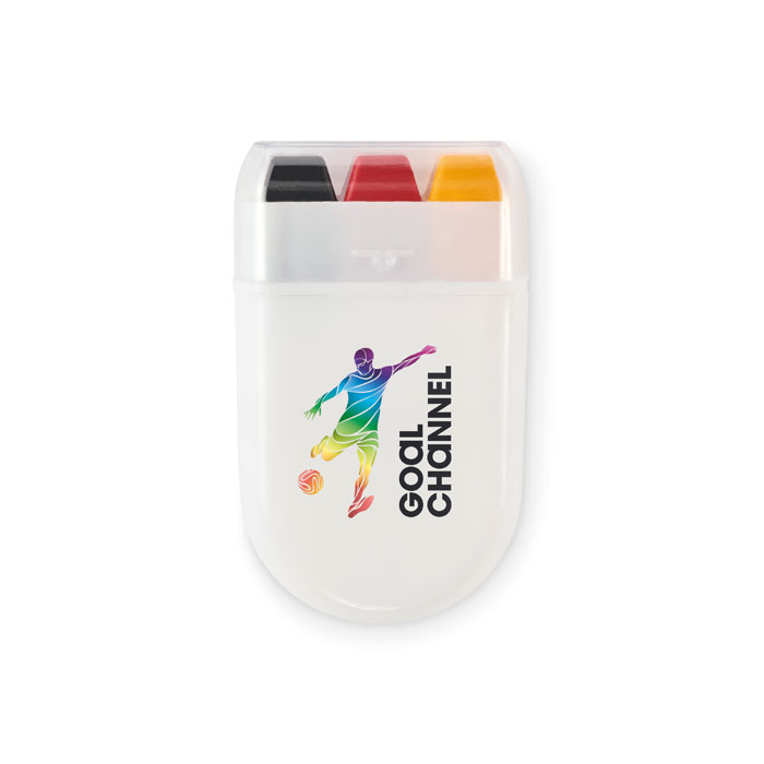 Flag body paint stick Giallo item picture printed